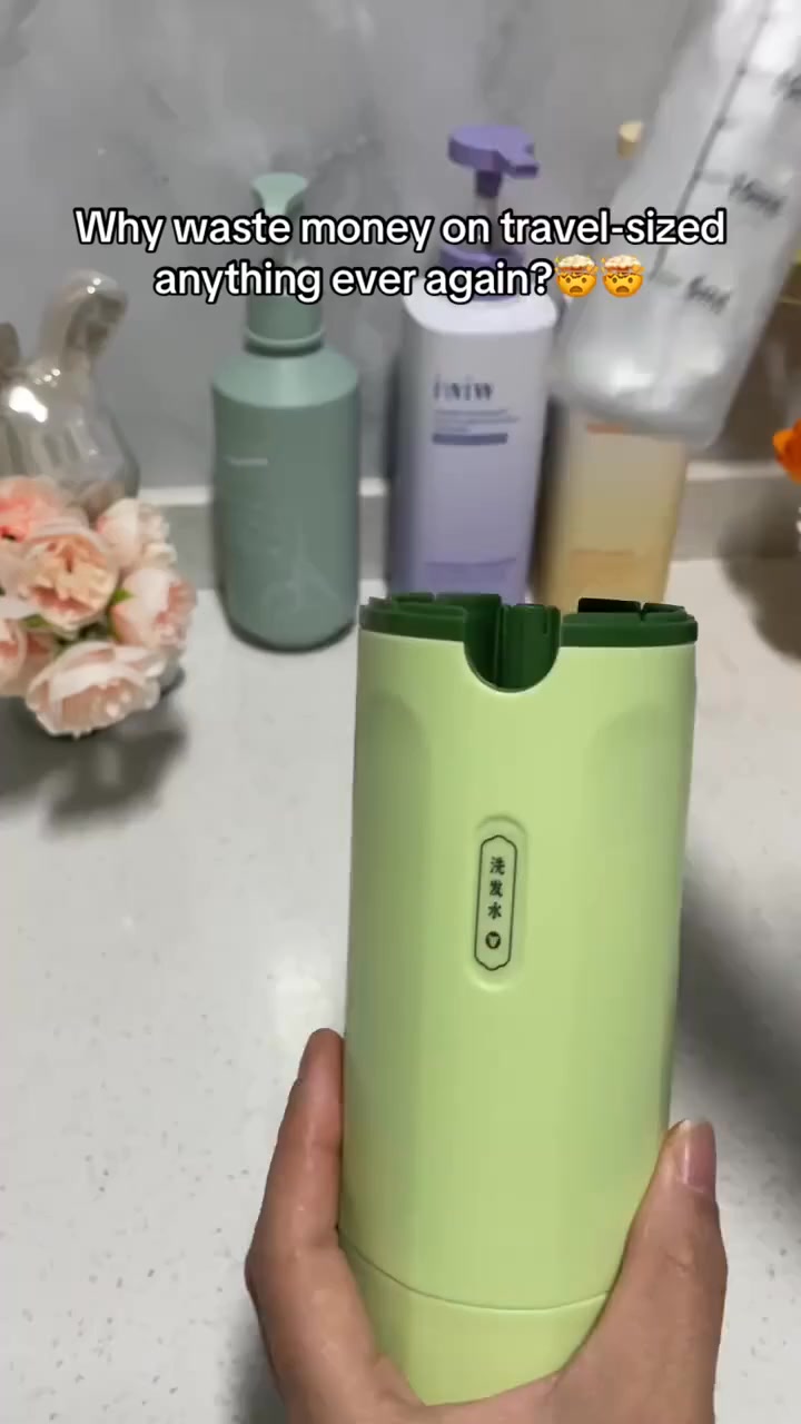 4-in-1 Travel Dispenser Bottle