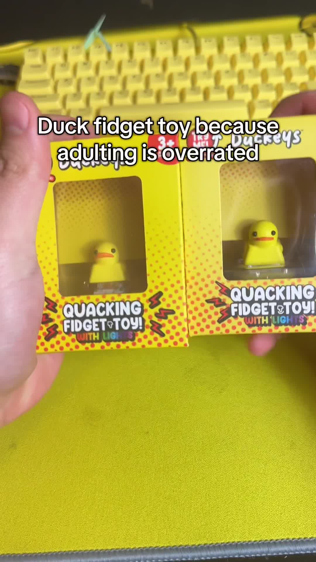 Quacky fidget fun