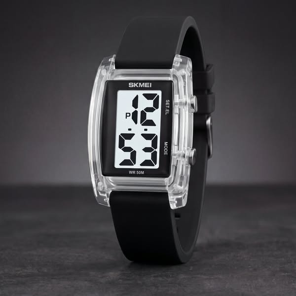 Upright Digital Watch