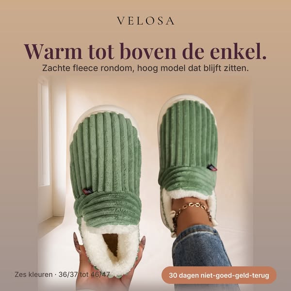 Warm tot boven de enkel