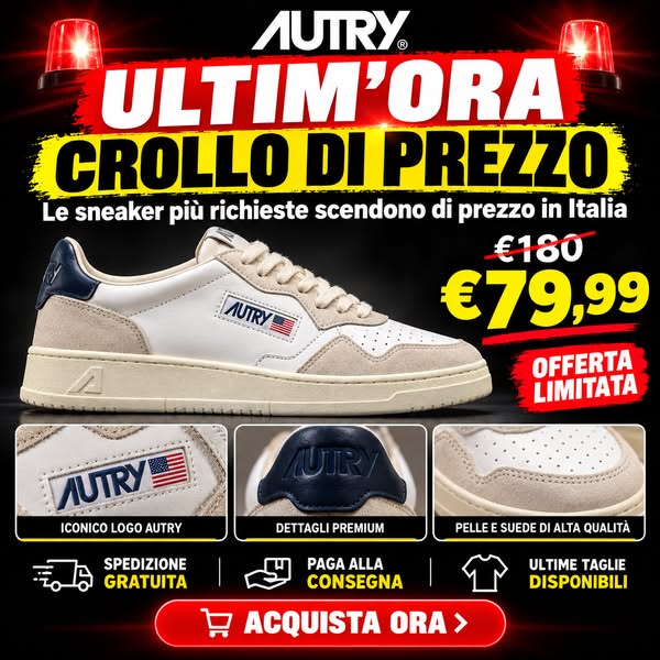 Ultime taglie a €69,90