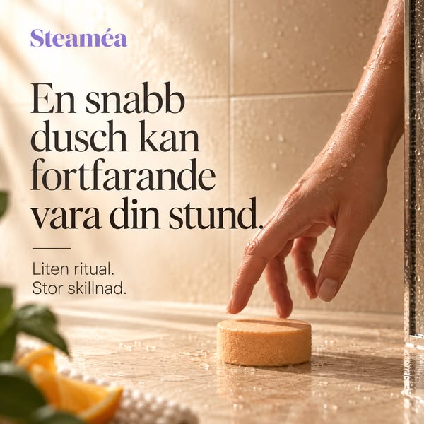 Samma dusch. Ny känsla varje gång