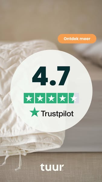 Klanten geven Tuur 4,7/5
