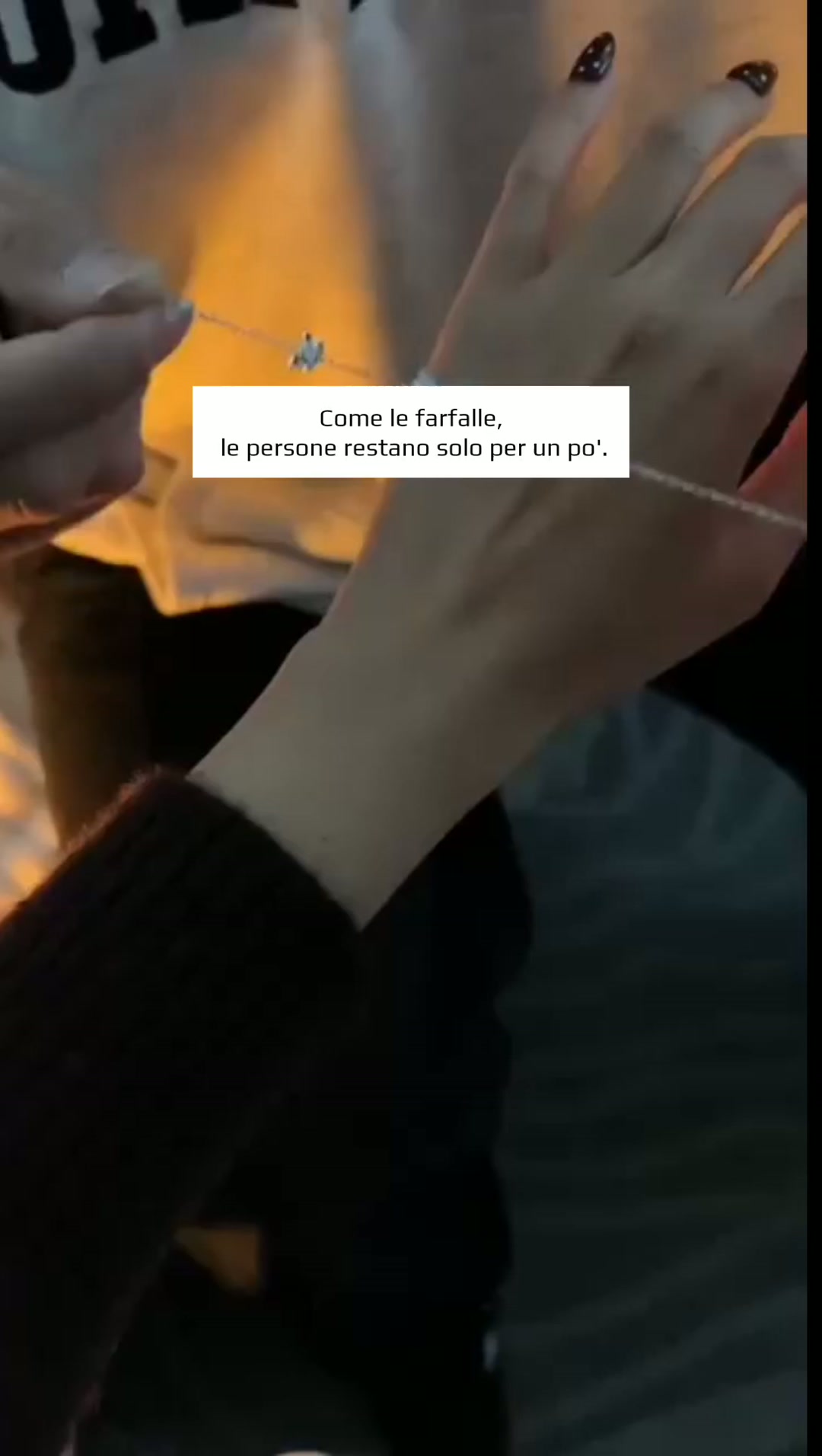 Aspetta di vederlo al buio