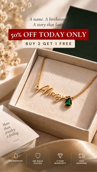 50% OFF + Buy 2, Get 1 FREE