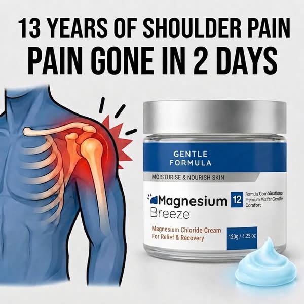13 years of shoulder pain disappeared in 2 days