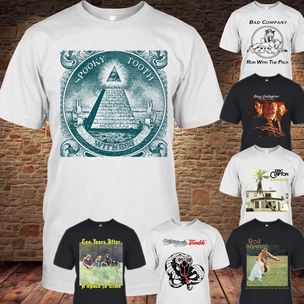 GREATEST BLUES ROCK ALBUMS MERCH
