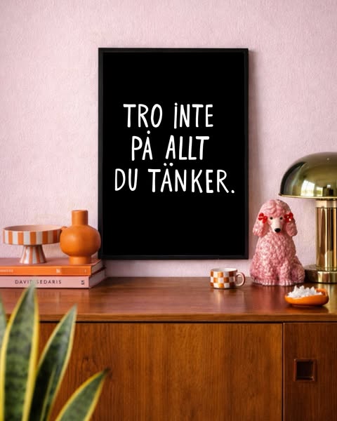 Posters med personlighet