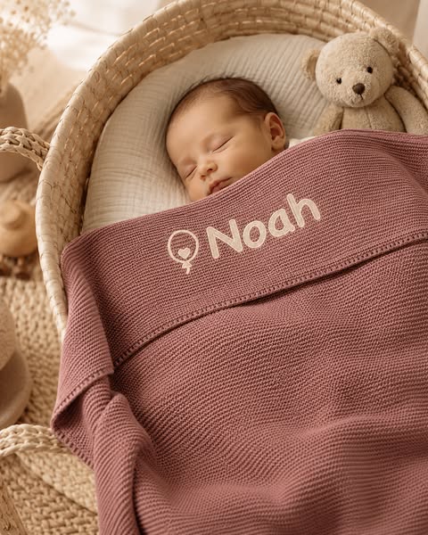 Gepersonaliseerde babydekentje