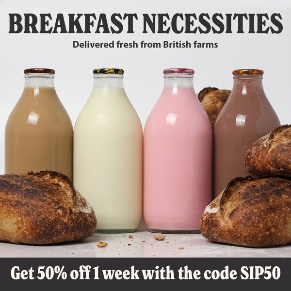 Get 50% OFF your first week of fresh groceries with code SIP50