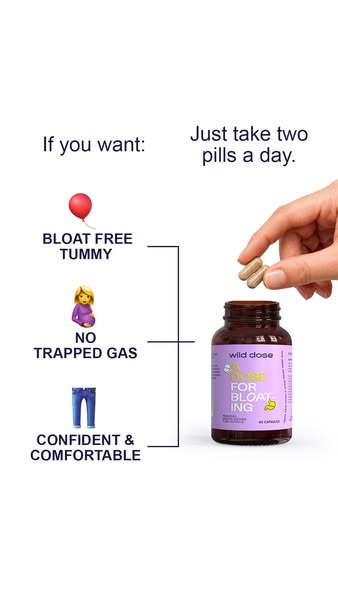 Ditch your bloating today!