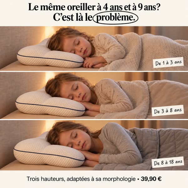 Soutenez sa croissance, nuit après nuit.