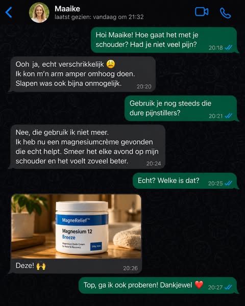 12 jaar schouderpijn verdwenen in slechts 2 dagen