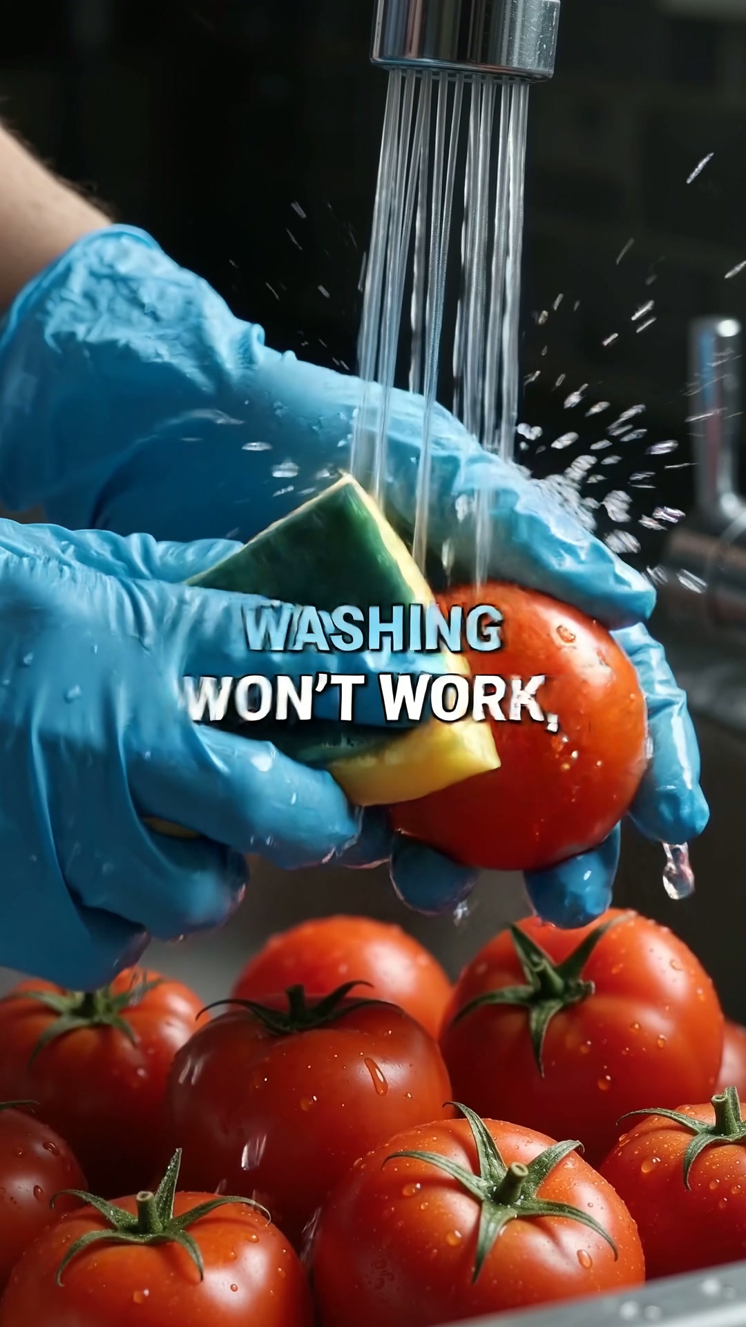 Scientific Way to Wash Food
