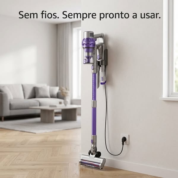 Sempre pronto a usar, sem fios