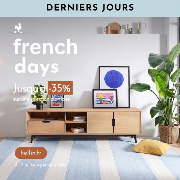 35% sur une sélection d'article