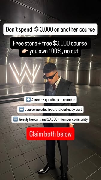 Free AI-Built Store in 10 Minutes