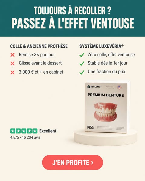 Ma mère cachait son sourire depuis des années. Puis elle a découvert Luxevéria