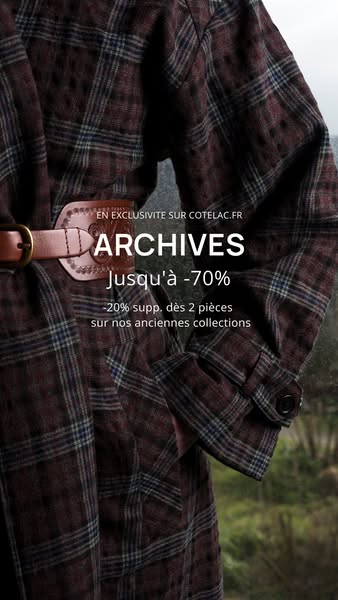 Archives d’hiver - jusqu’à -70% & -20% supp. dès 2 pièces