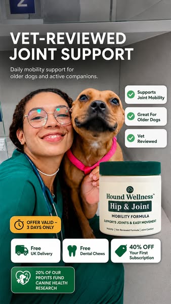 Support Their Joints. Protect Their Best Years.
