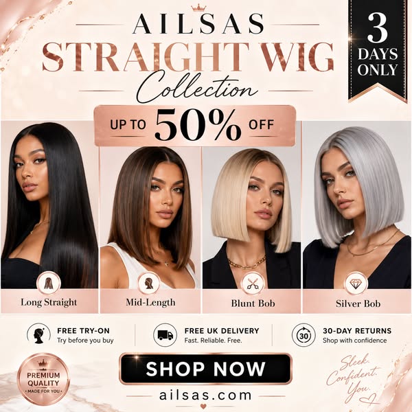 Up to 50% Off Straight Wigs