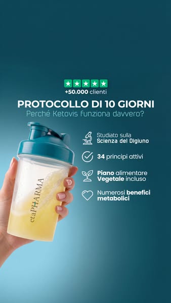 Più di un integratore. È un protocollo completo.