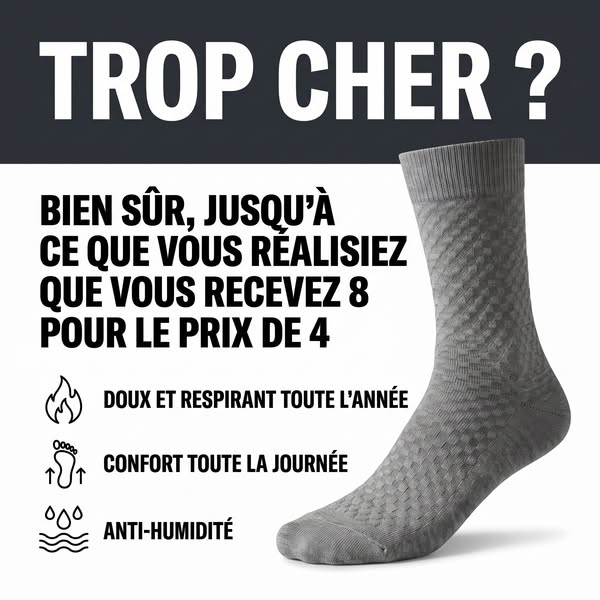 4 + 4 Paires Offertes
