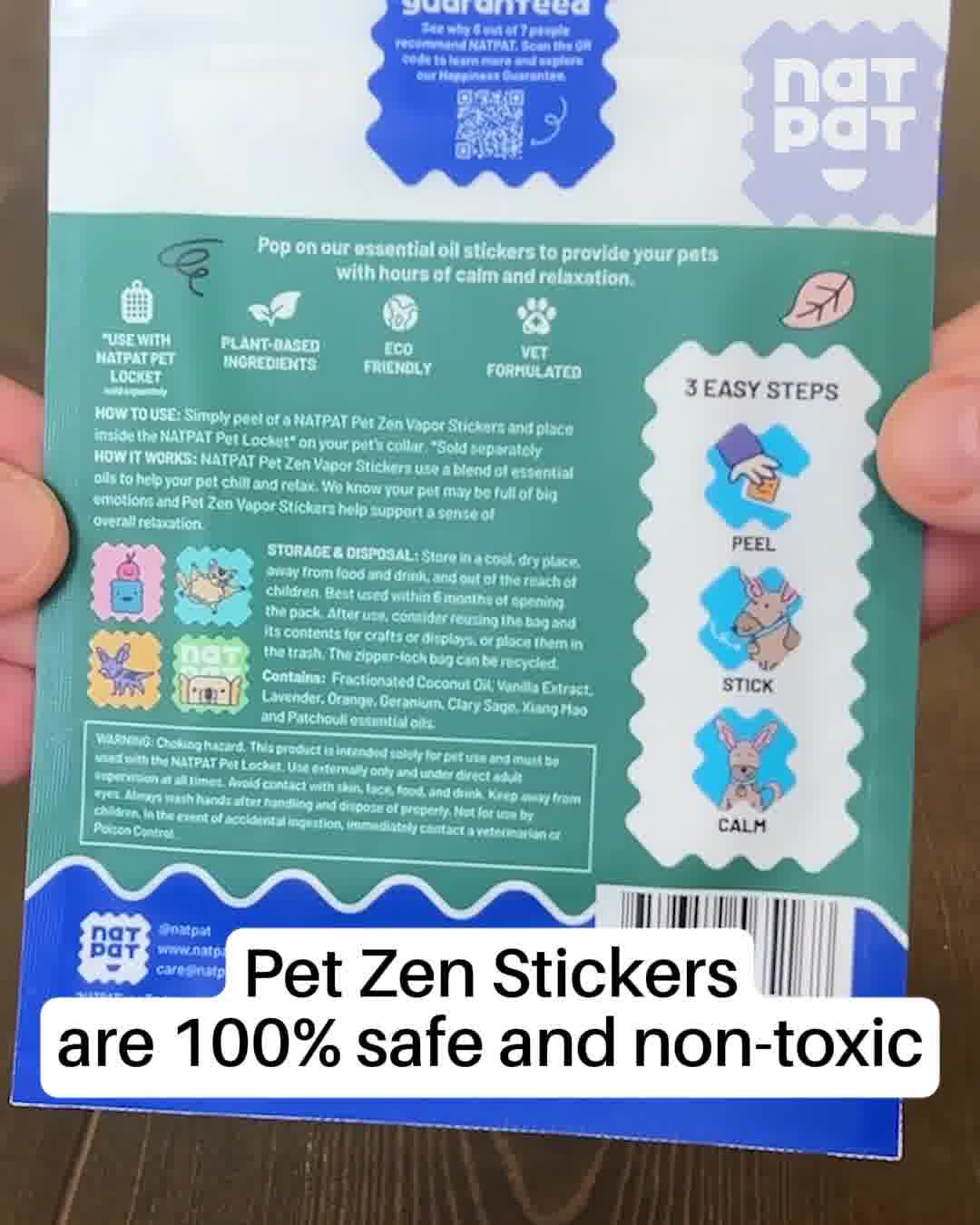Calm Your Pet, the Natural Way – with ZenPatch!