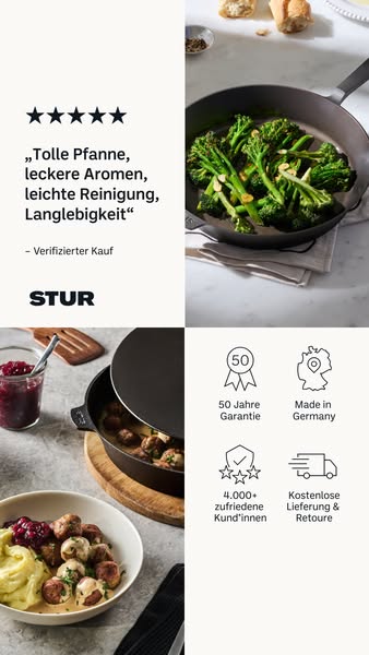 Eine Pfanne für die Ewigkeit.