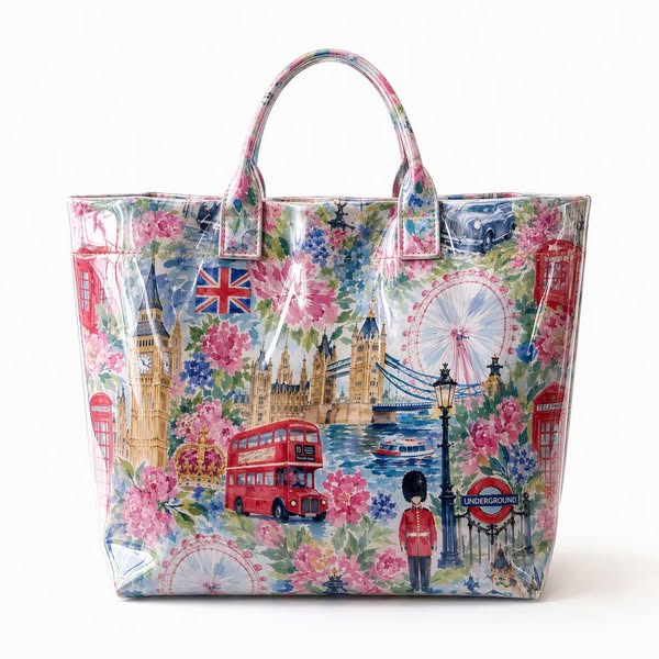 SALE! London England PVC Tote Bag