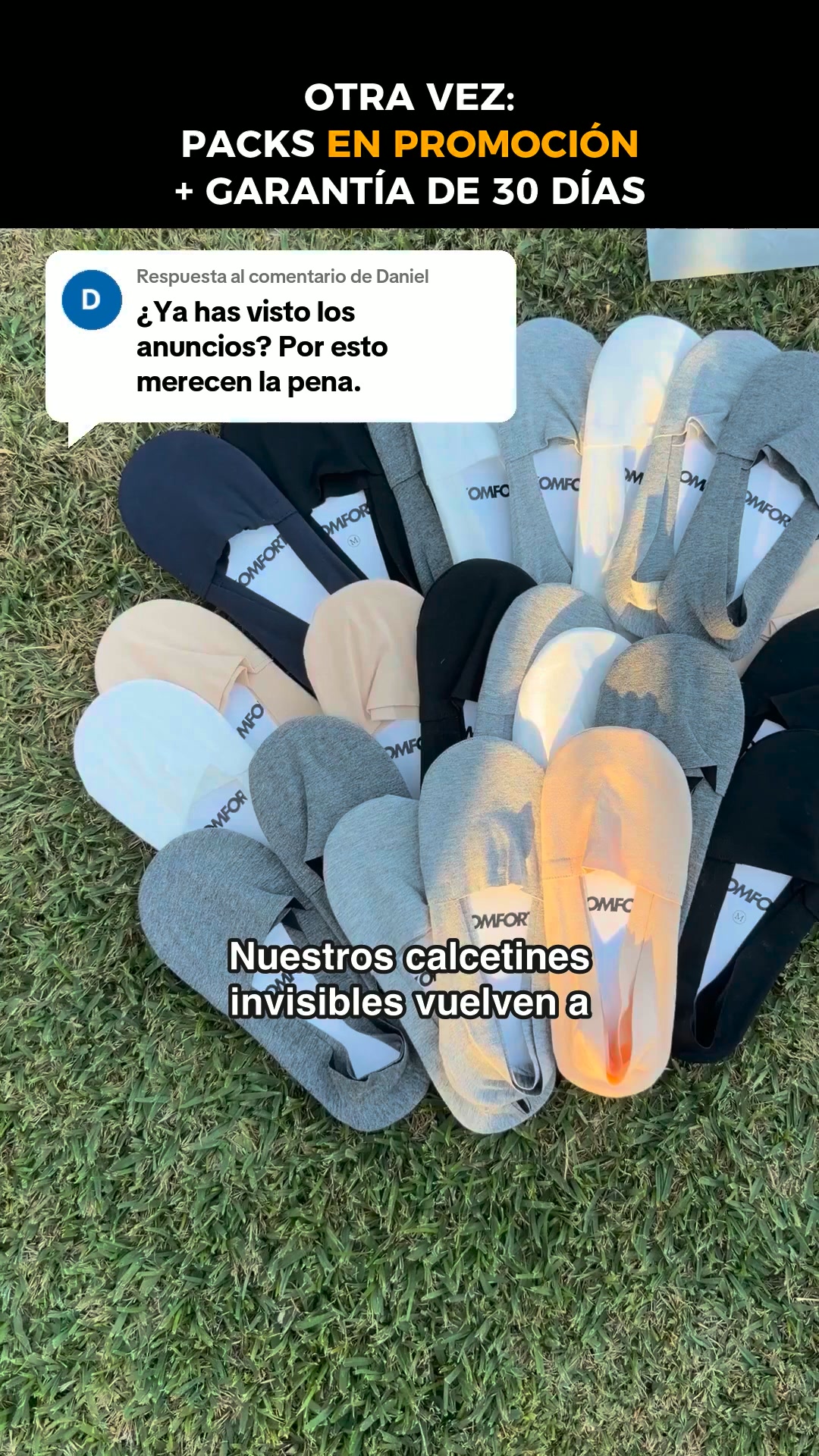 Calcetines invisibles que NUNCA resbalan