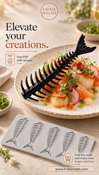 Tuille molds! Free PDF with recipes!!