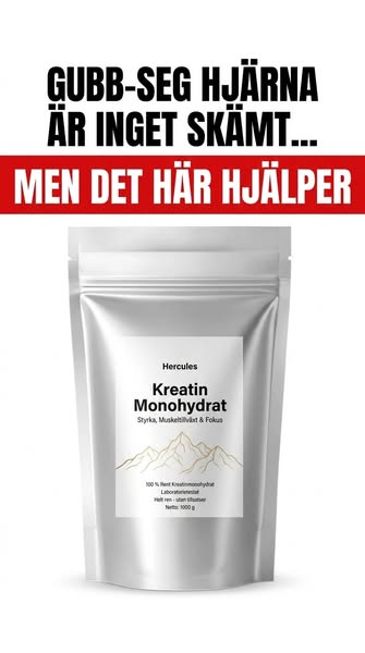 För män som vill känna sig skarpare igen