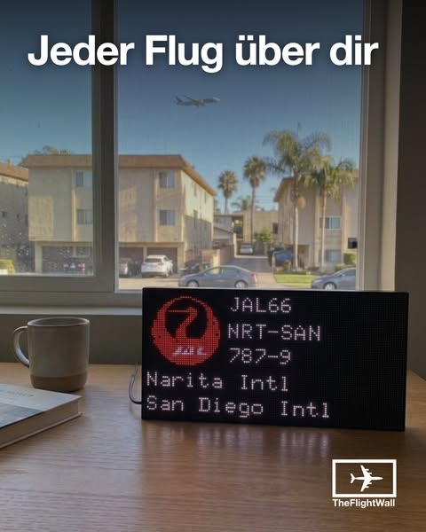 Jeder Flug über dir