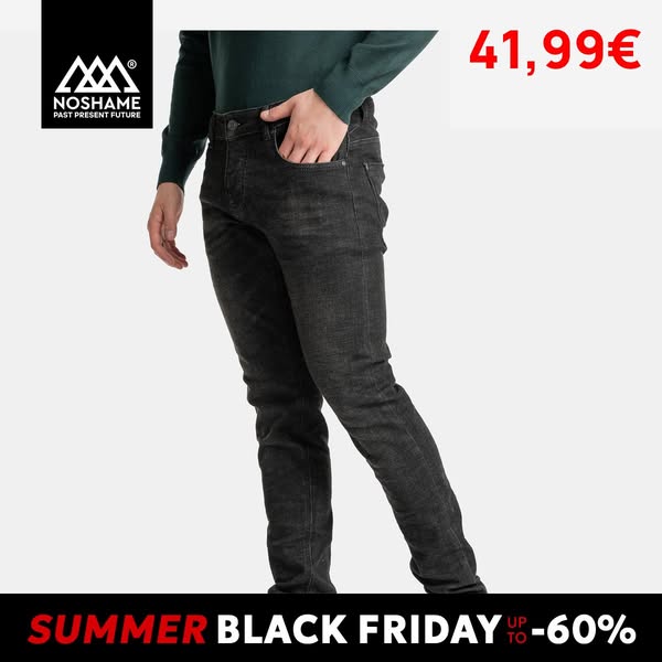 Jean Noshame® μαύρο - 402504