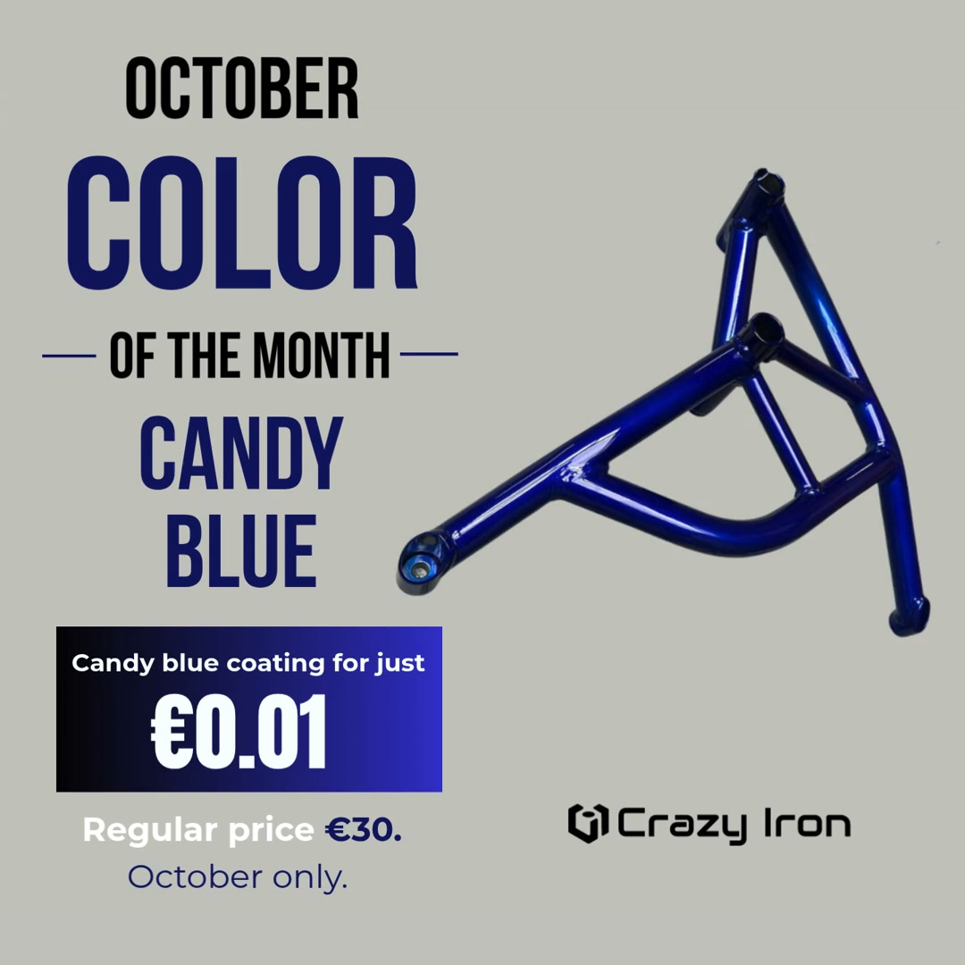 Color of the Month: CANDY BLUE | Save €29.99