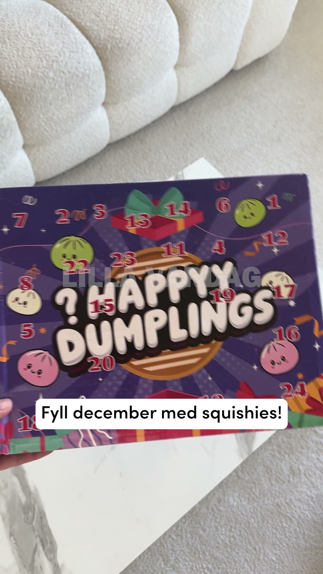 Vi har alla Squishykalendrar