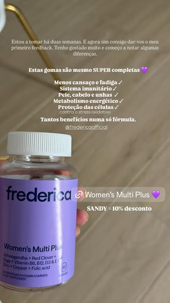Gomas Multivitamínicas para Mulheres