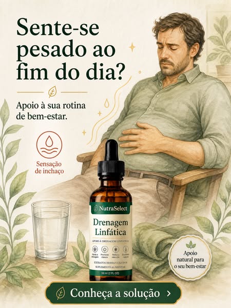 Menos inchaço, Mais leveza. Em cada gota.
