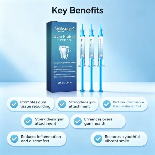Restore Comfort To Your Gums — Smileasego Gum Protect Repair Gel >