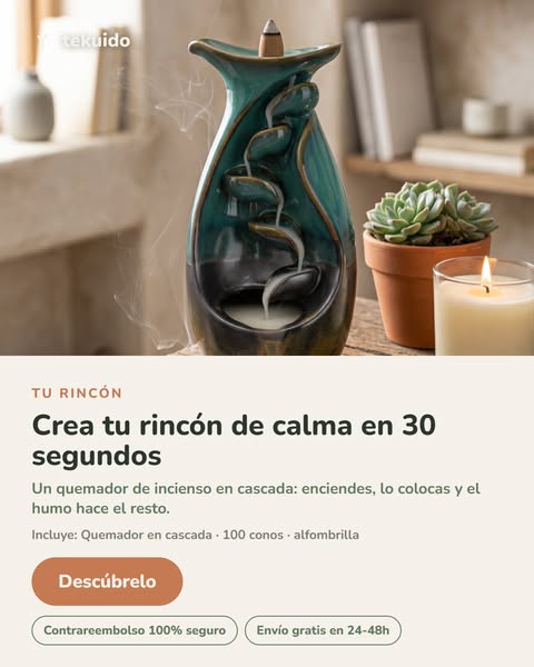Crea tu rincón de calma en 30 segundos