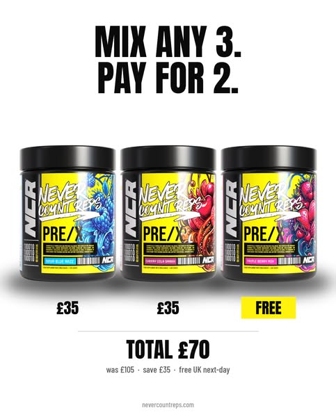 Buy 2 Tubs, Get 1 Free