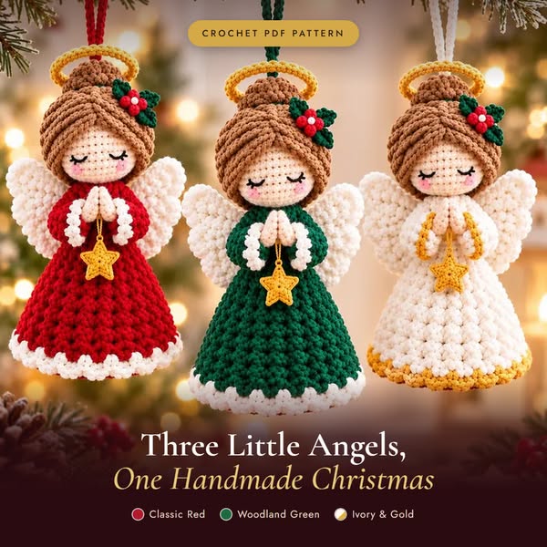 Crochet Your Own Little Christmas Angel