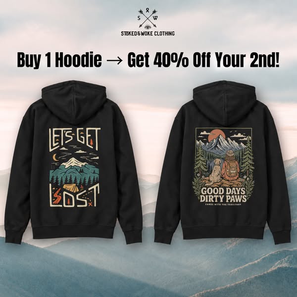 Buy 1 Hoodie, Get 2nd 40% Off