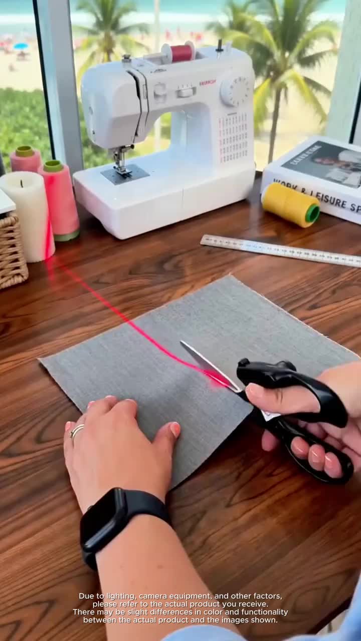 Infrared Laser Guided Scissors
