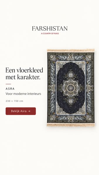 Ontdek Perzisch vloerkleed Asra!