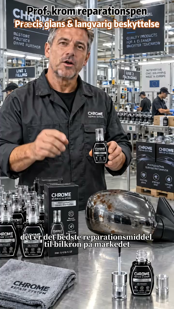 Professionel reparationspen til krom