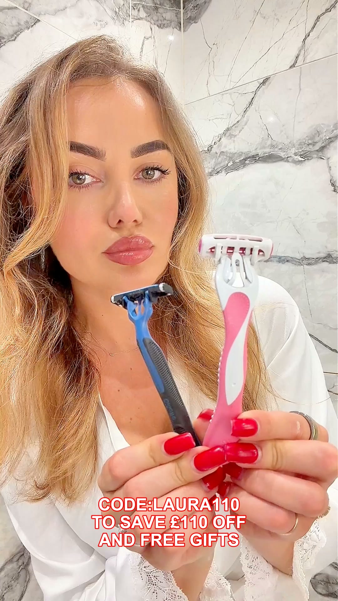 Use my code LAURA110 for £110 OFF.