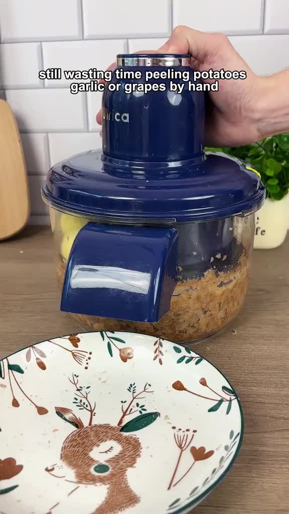 Automatic Fruit Peeler & Mixer
