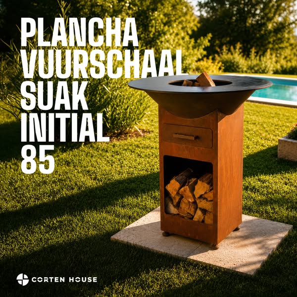Plancha vuurschaal Suak Initial 85 - Corten House
